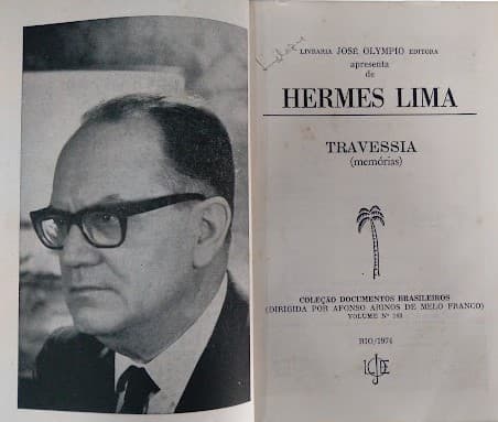 Foto do livro Travessia (memórias) - 1974. 