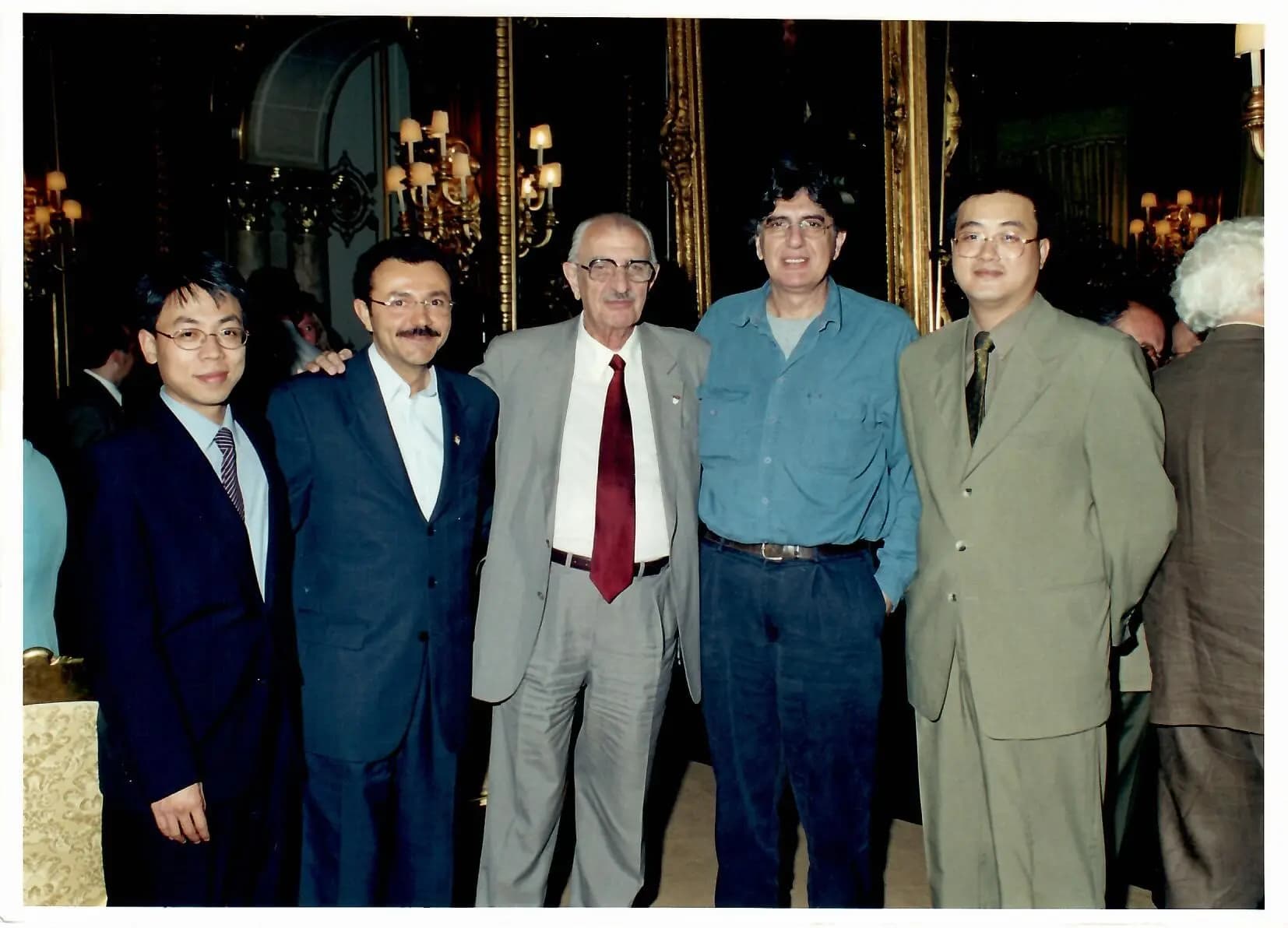 Jaime Cardoso no Encontro Internacional Socialista em 2001