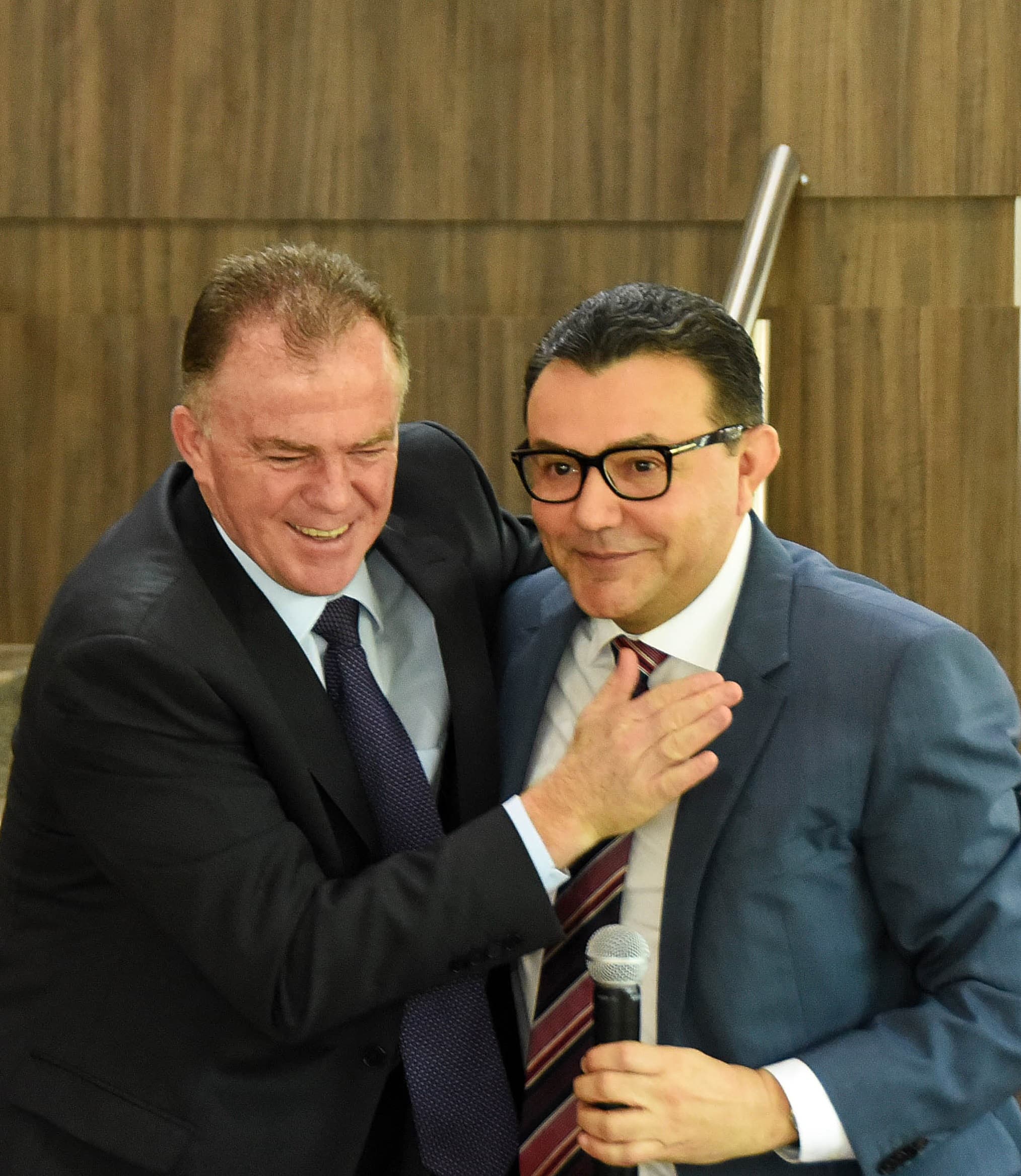Renato Casagrande e Carlos Siqueira