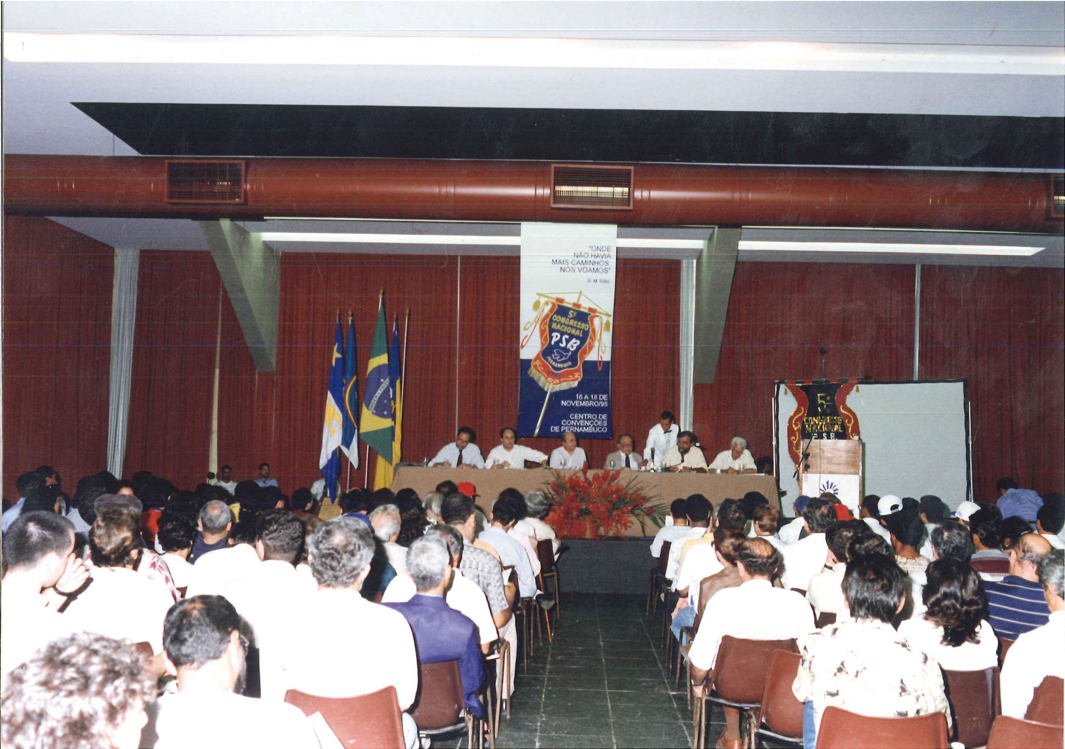 Grupo temático no V Congresso Nacional do PSB - Neoliberalismo e Globalização da Economia