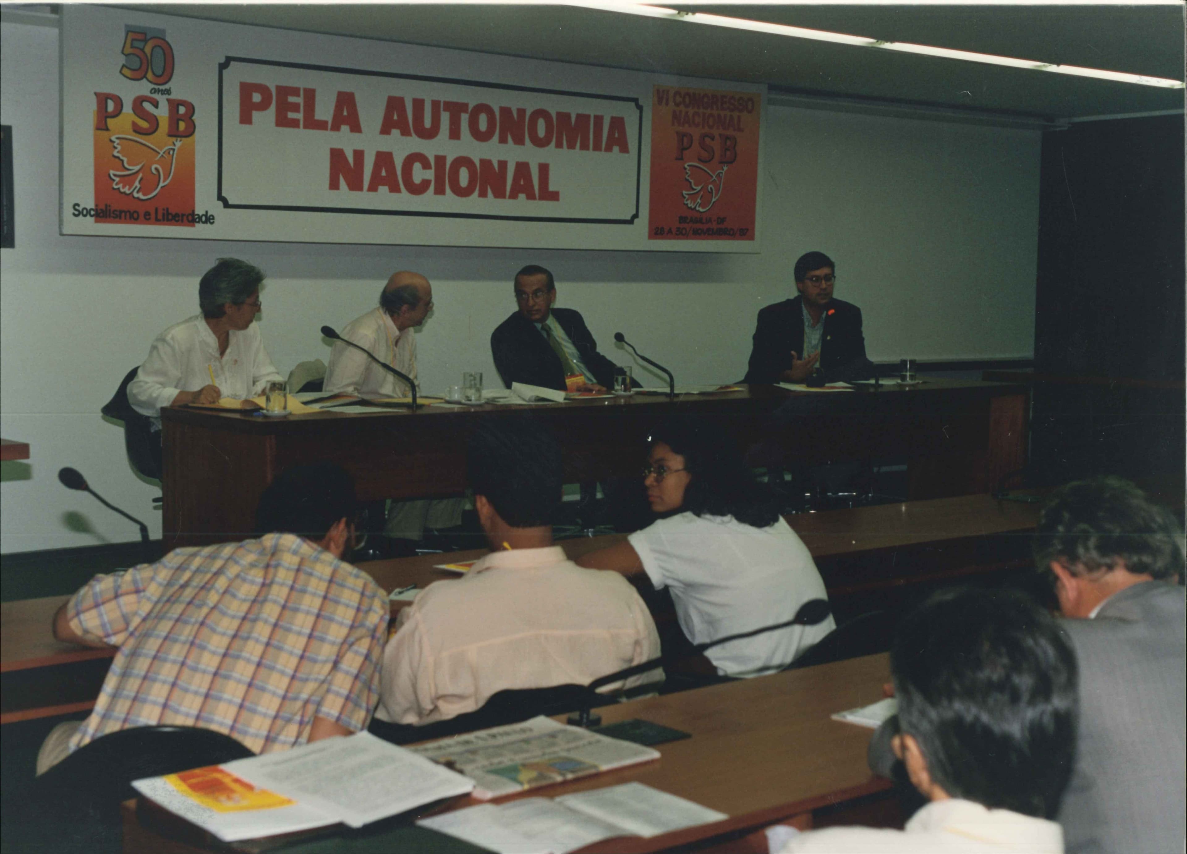 VI Congresso Nacional do PSB - Mesa de grupo temático do VI Congresso