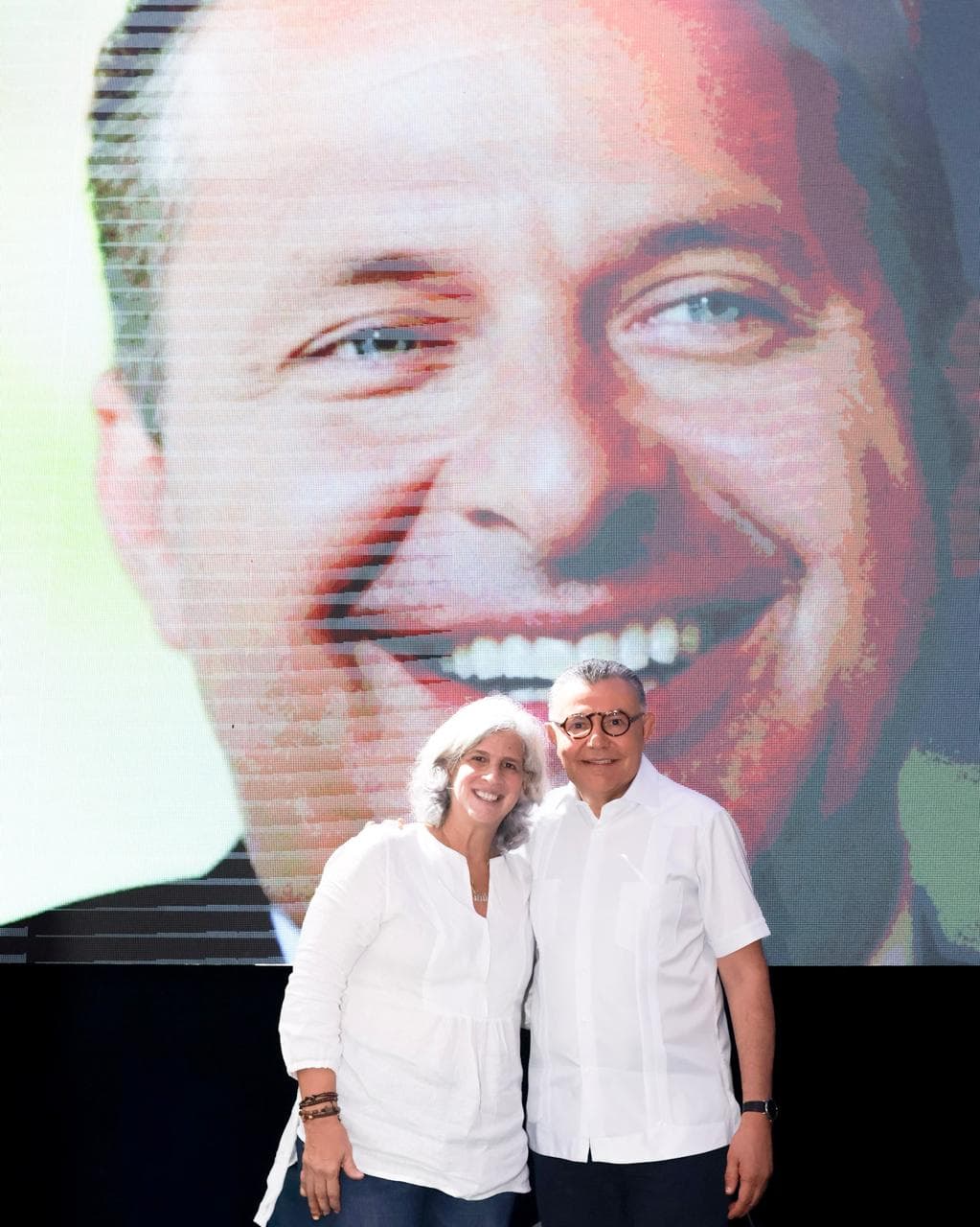 Carlos Siqueira e Renata Campos