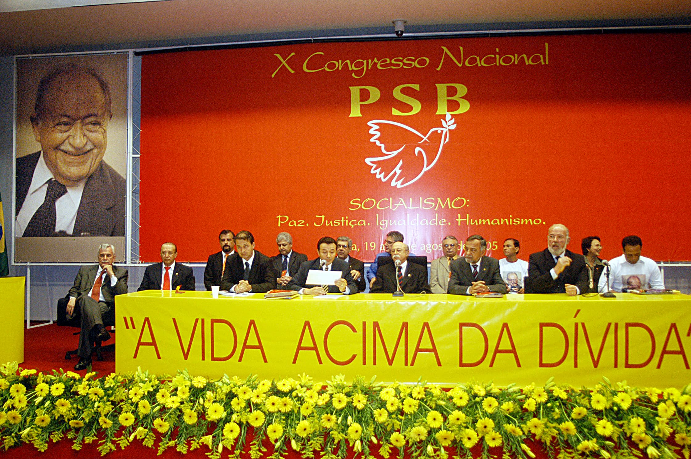 X Congresso Nacional do PSB - Mesa de abertura 