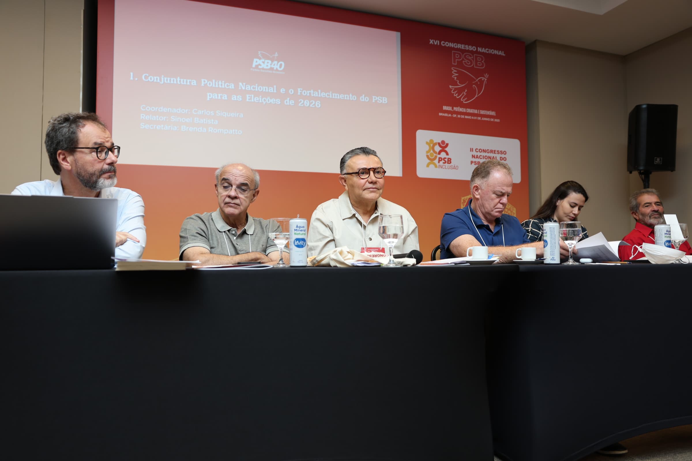 Grupo Temático I - Conjuntura Política Nacional e o Fortalecimento do PSB para as Eleições 2026