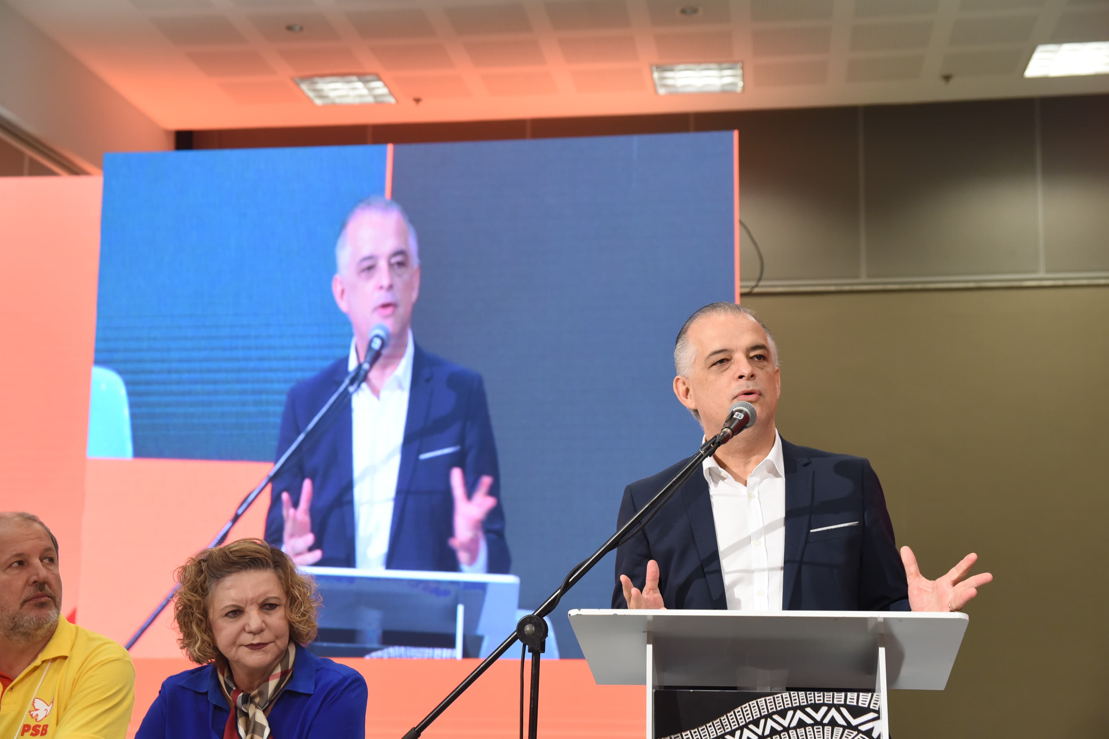 Márcio França no XIV Congresso Nacional do PSB