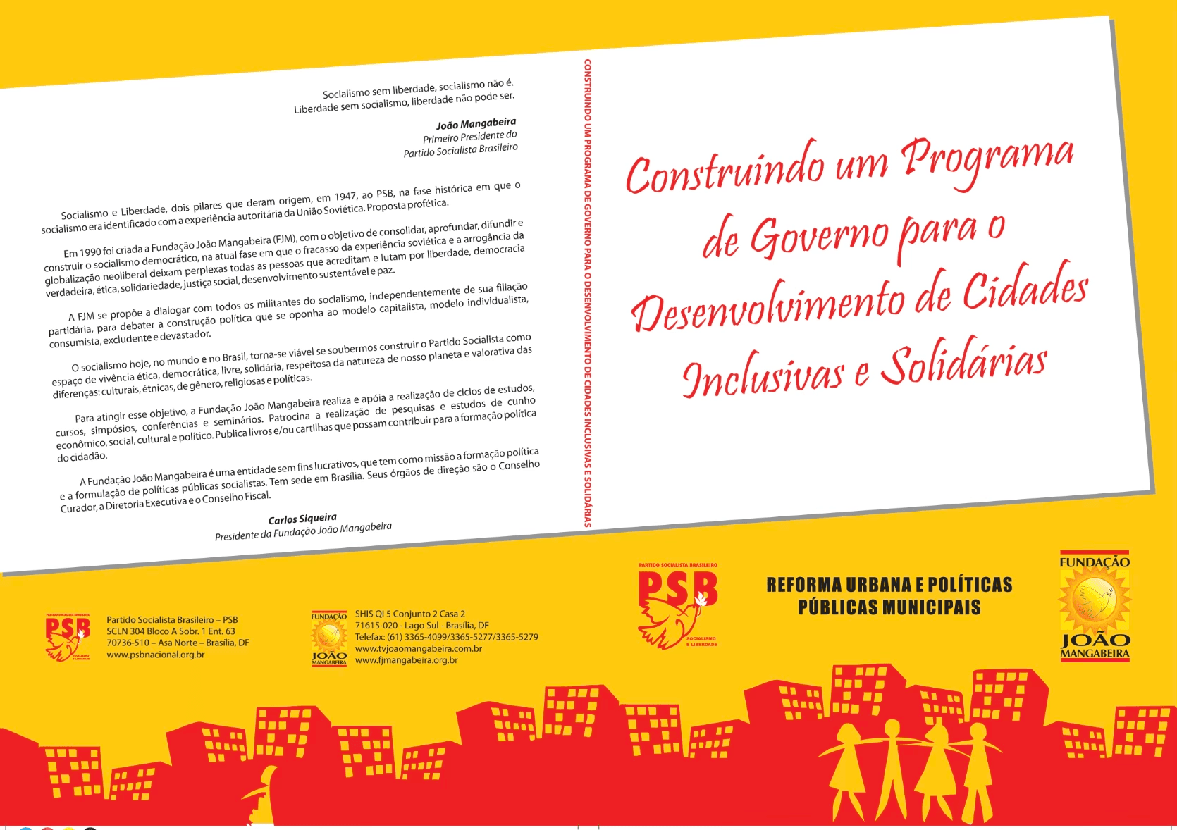 Seminário Nacional - Reforma Urbana e Políticas Públicas Municipais - Documento