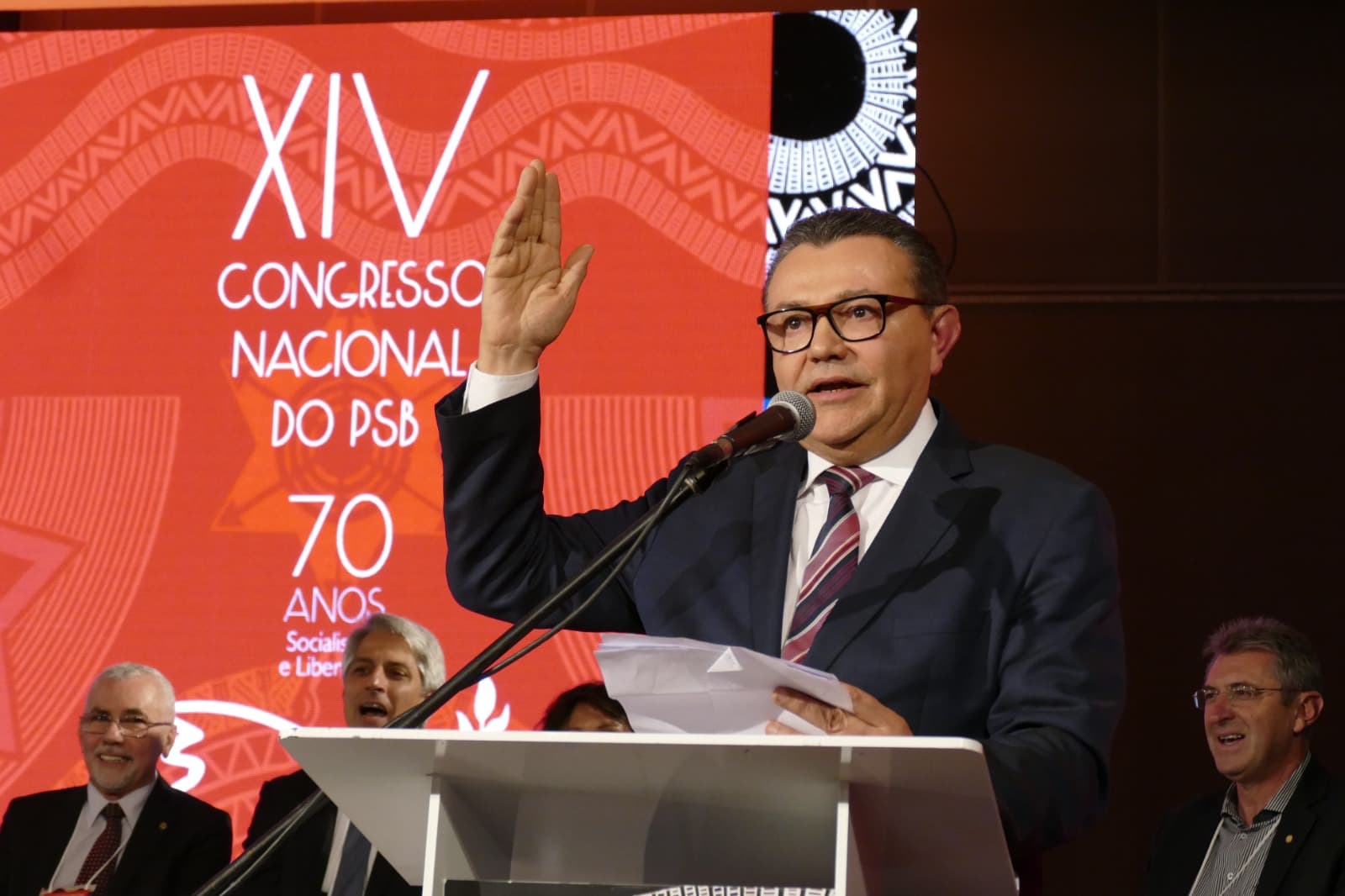 Carlos Siqueira no XIV Congresso Nacional do PSB