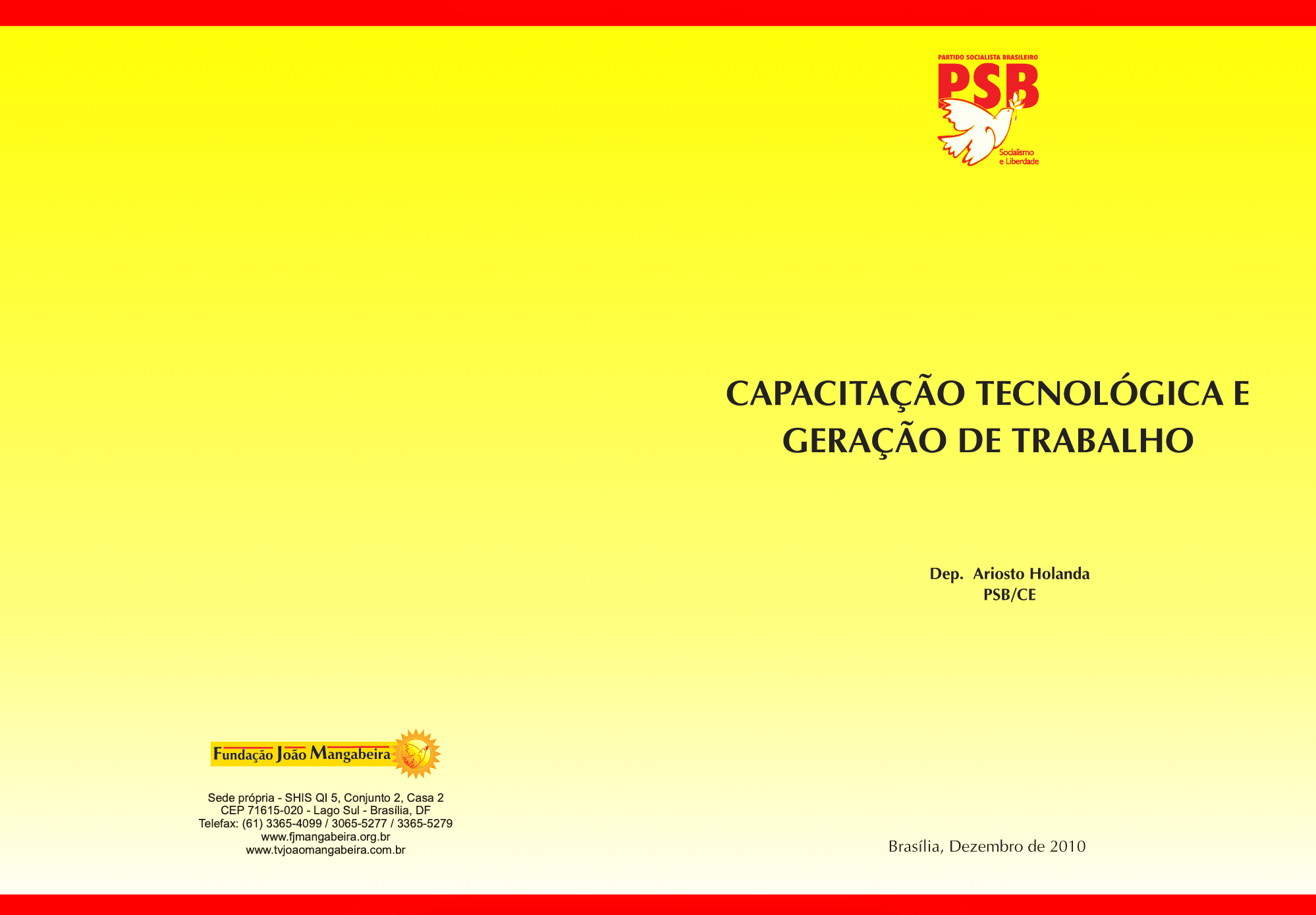 Capacitação Tecnológica e Geração de Trabalho