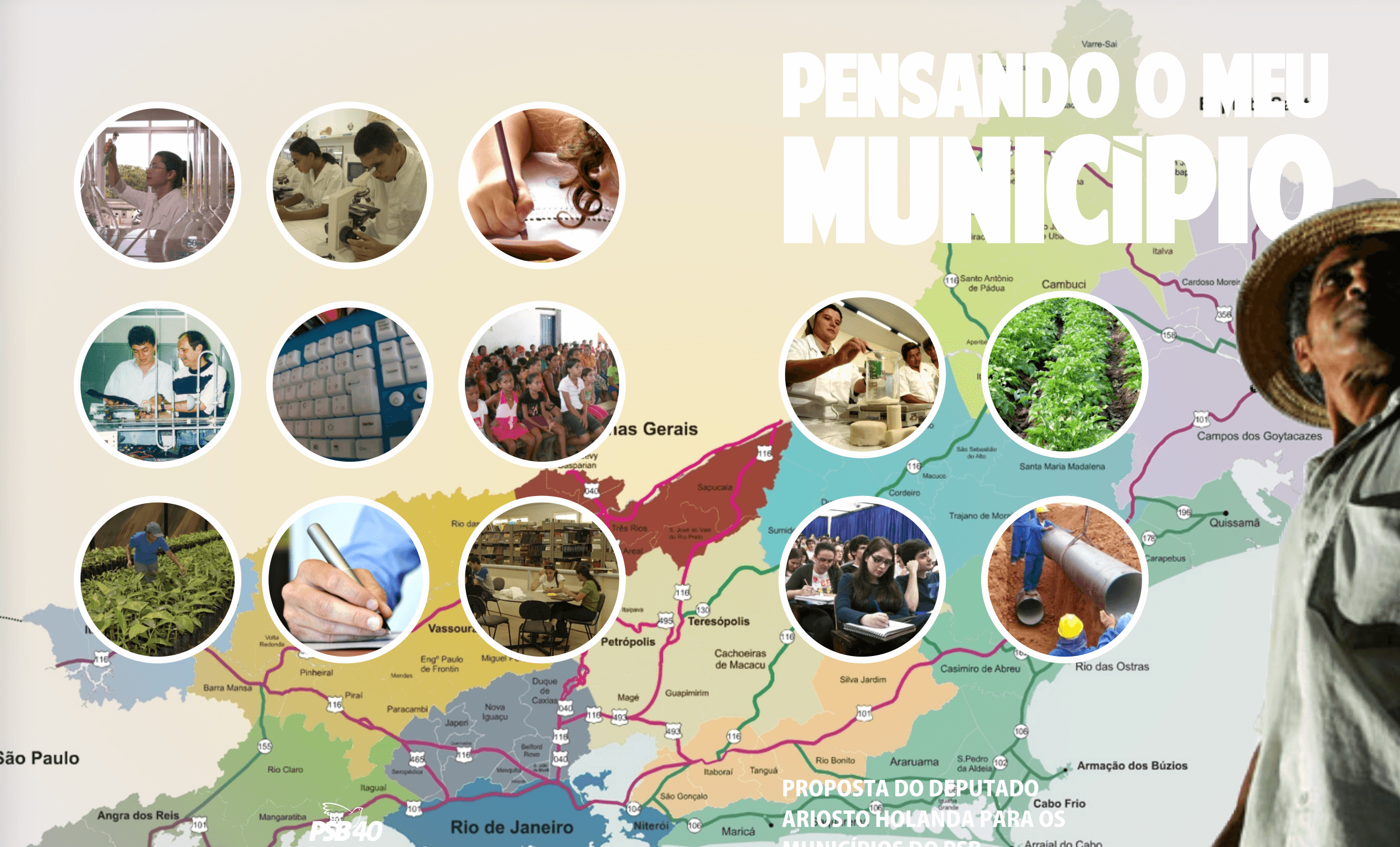 Pensando Meu Município: proposta do deputado Ariosto Holanda para os municípios do PSB.