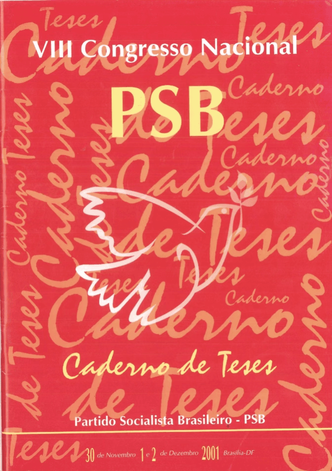 Caderno de Teses - VIII Congresso Nacional do PSB