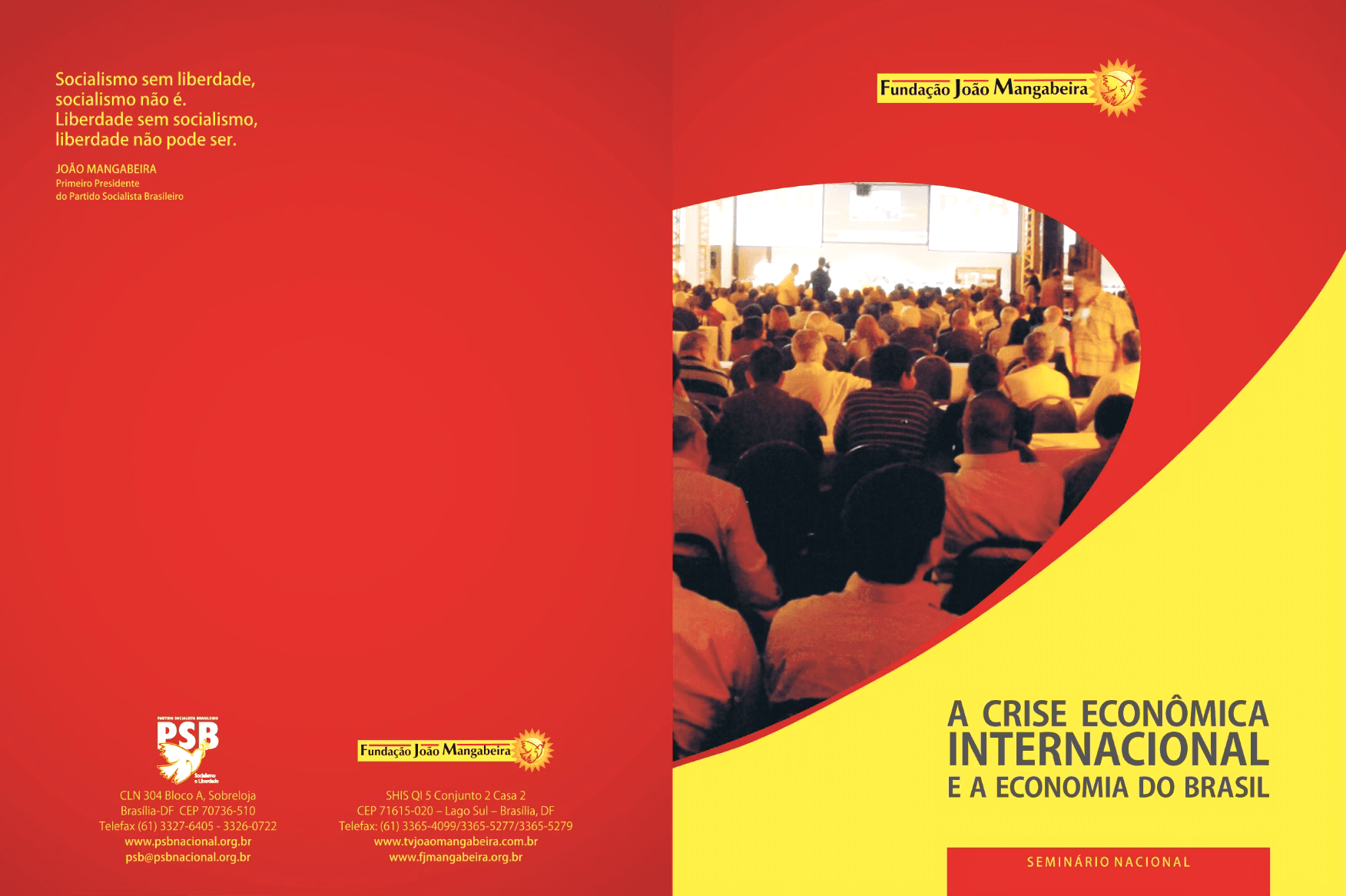 Seminário - A Crise Econômica Internacional e a Economia do Brasil. (2011)