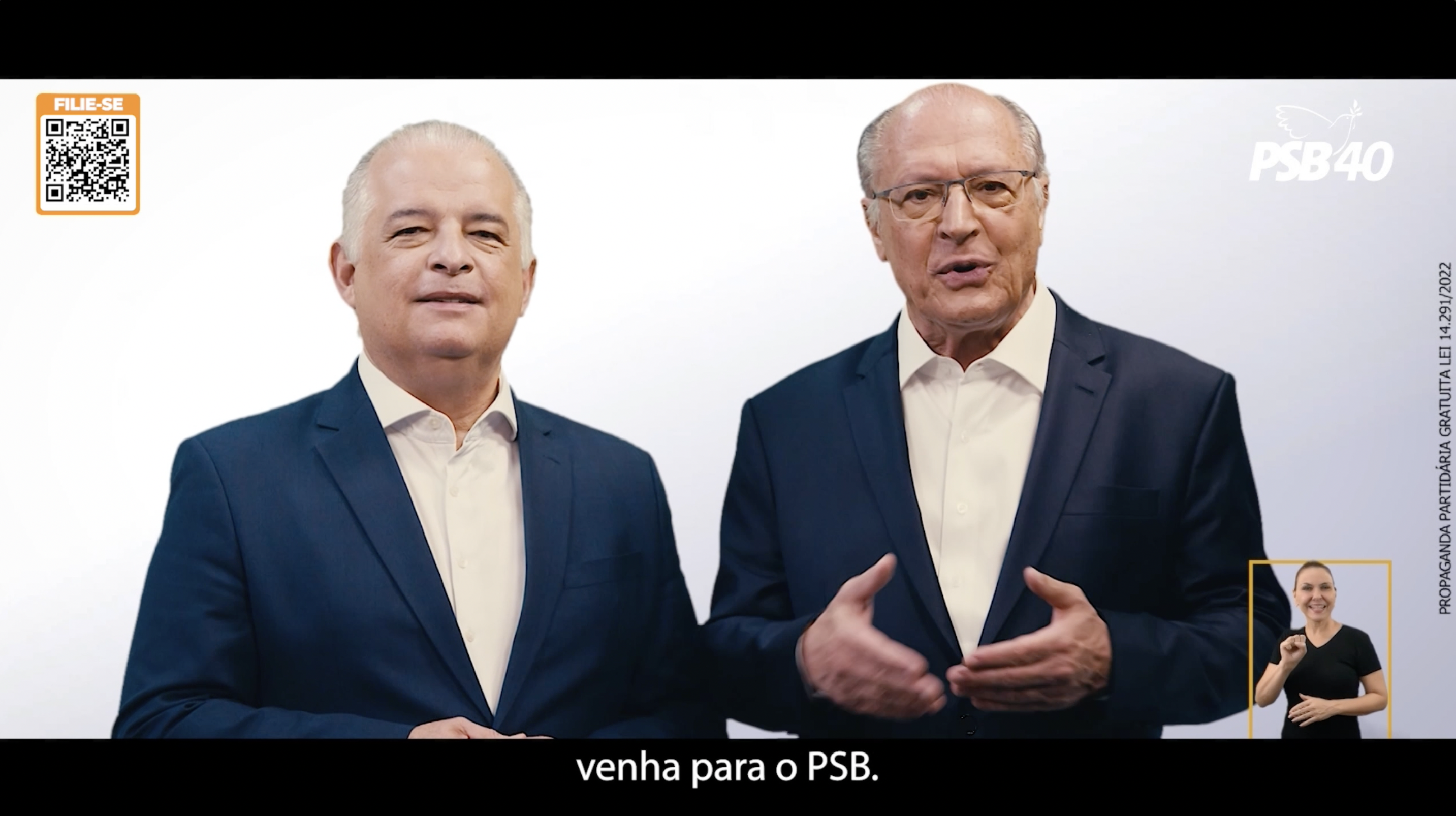 Programas PSB 2024 - Márcio e Geraldo - Inserção Partidária PSB