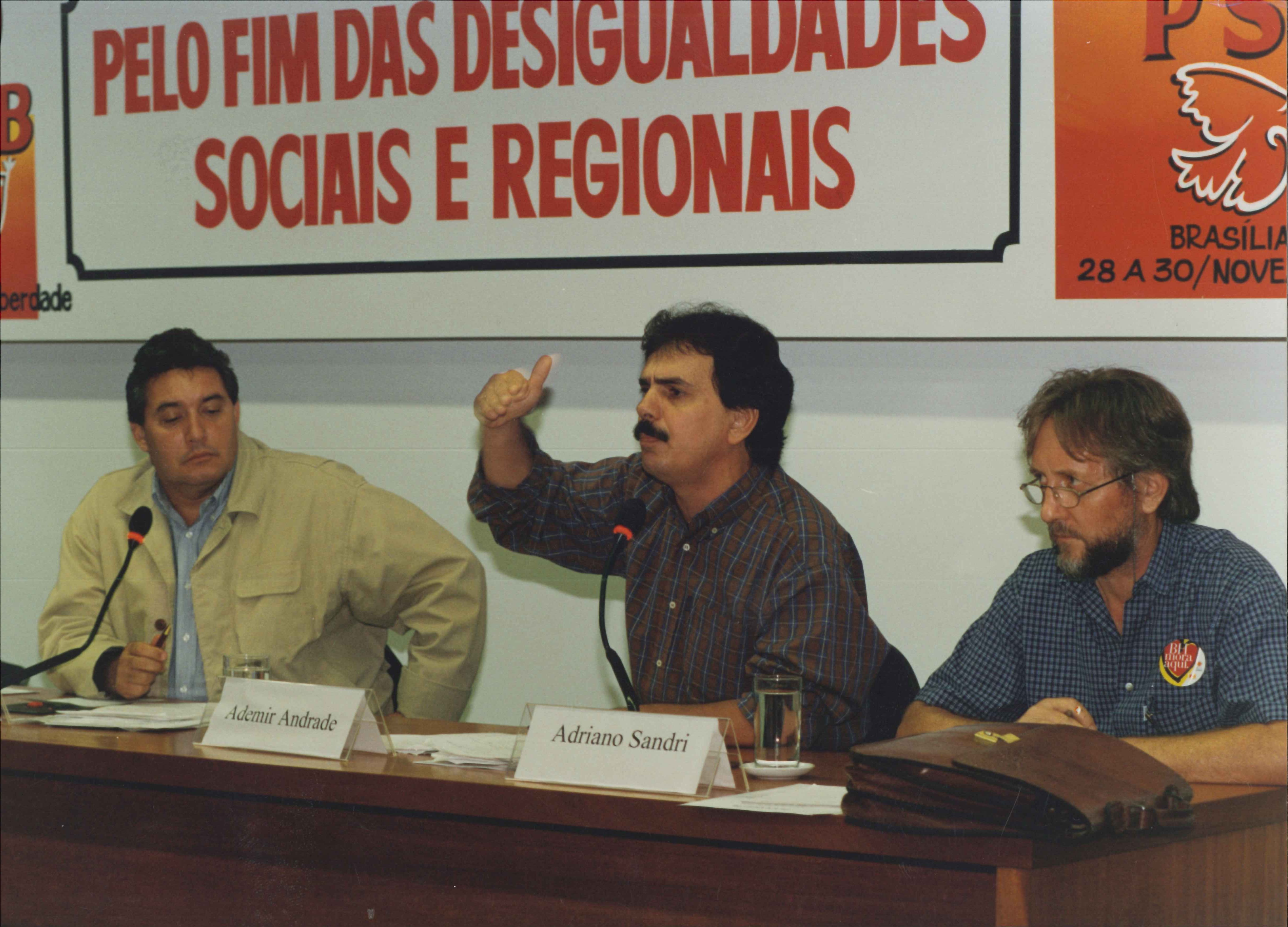 VI Congresso Nacional do PSB - Mesa de grupo temático do VI Congresso