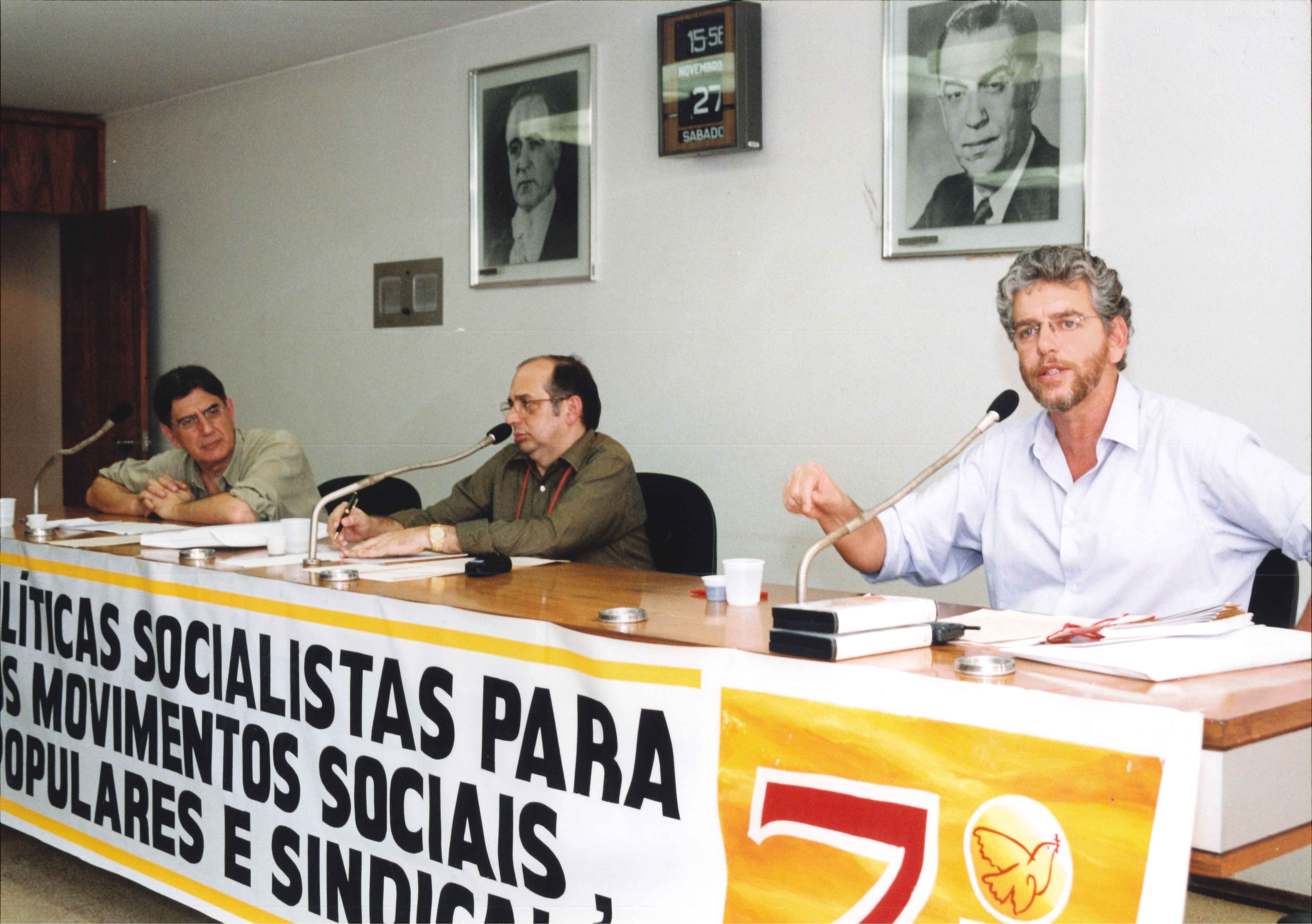VII Congresso Nacional do PSB - Mesa do grupo temátio Política Socialista para os Movimentos Sociais, Populares e Sindical